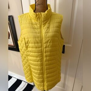 Nuage Yellow Puffer Vest